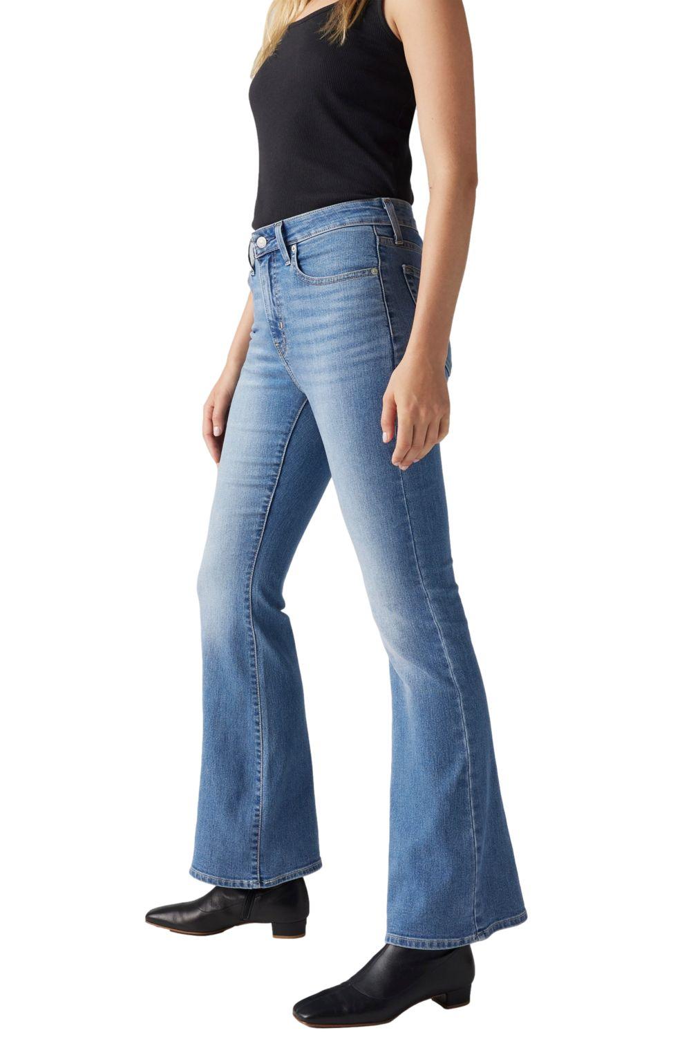 Jeans Mujer 726 Hr Flare Celeste Levis A3410-0115-1