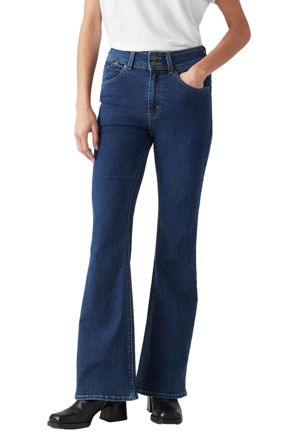 Jeans Mujer Retro 726 Flare Azul Levis A9315-0003-0