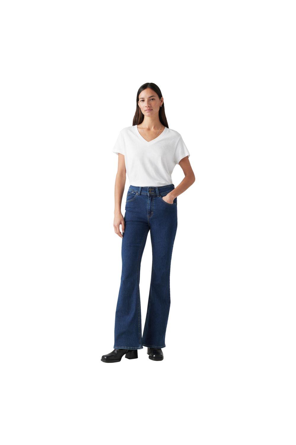 Jeans Mujer Retro 726 Flare Azul Levis A9315-0003-3