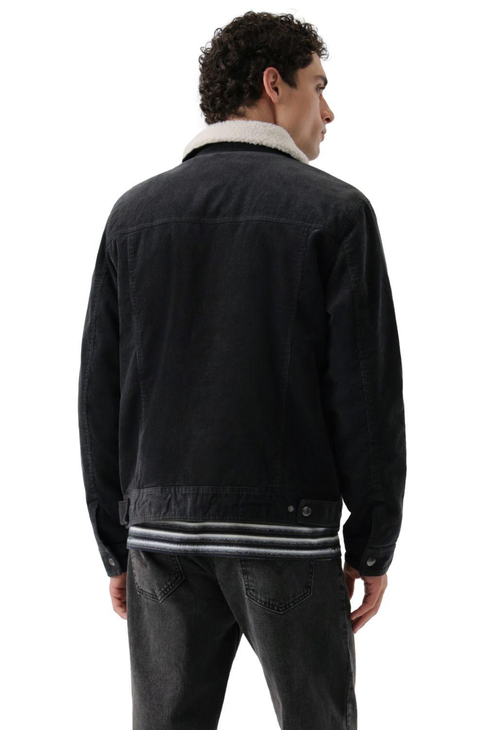 Chaqueta Hombre Shacket Sherpa Negro Levis 59491-0603-2