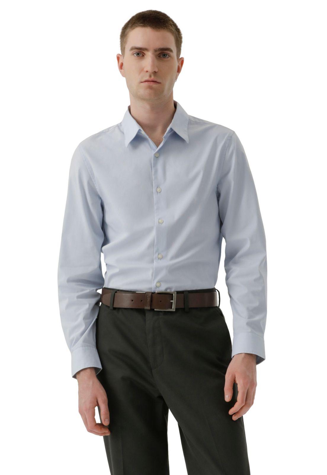 Camisa Hombre Workday Classic Fit Azul-0