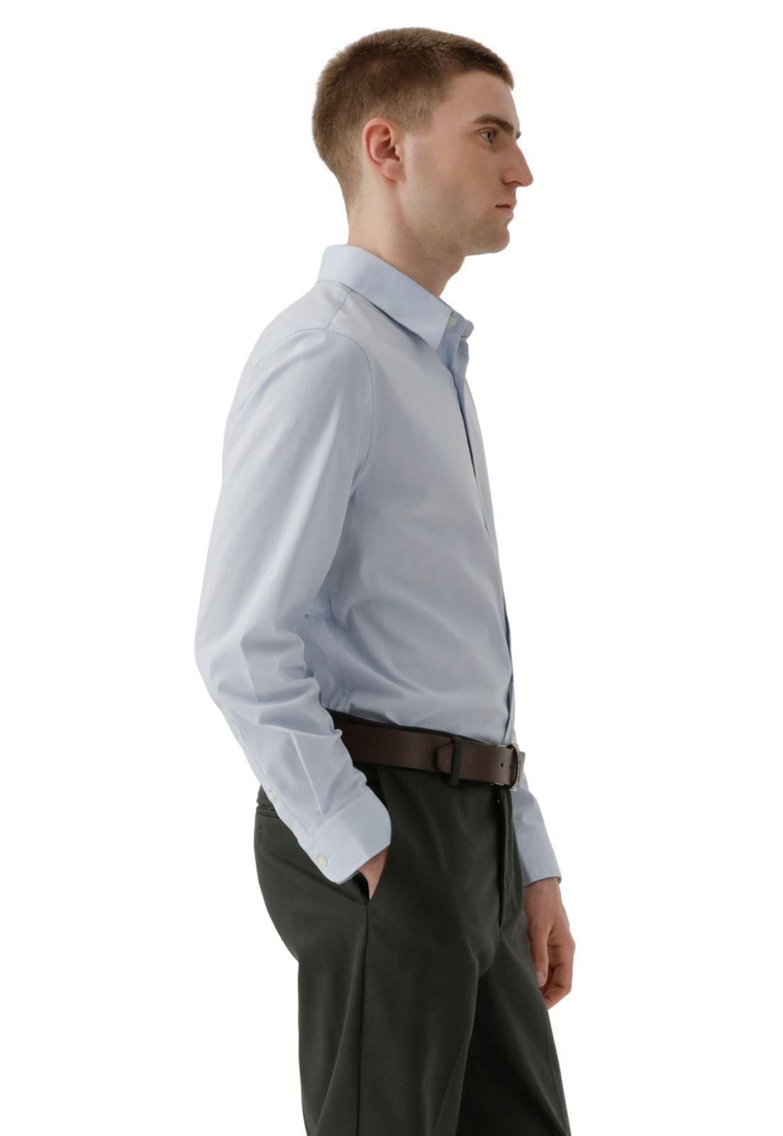 Camisa Hombre Workday Classic Fit Azul-1