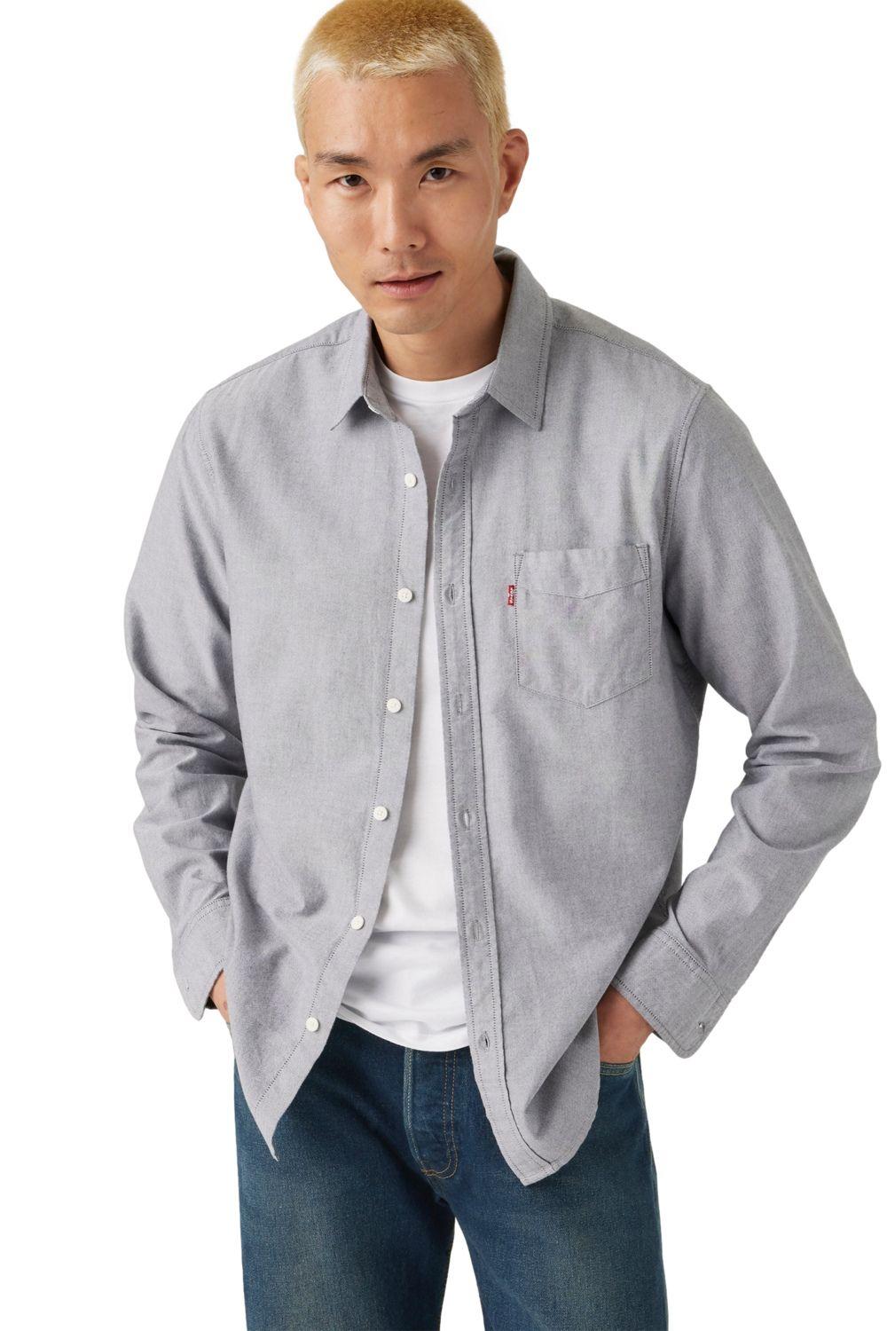 Camisa Hombre Classic 1 Pkt Standard Gris Levis 85748-0358-2