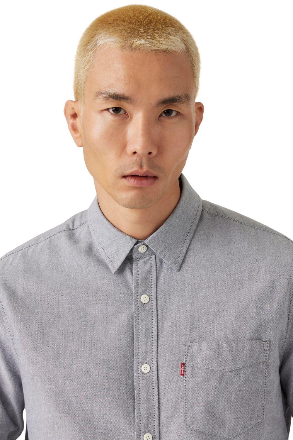 Camisa Hombre Classic 1 Pkt Standard Gris Levis 85748-0358-3