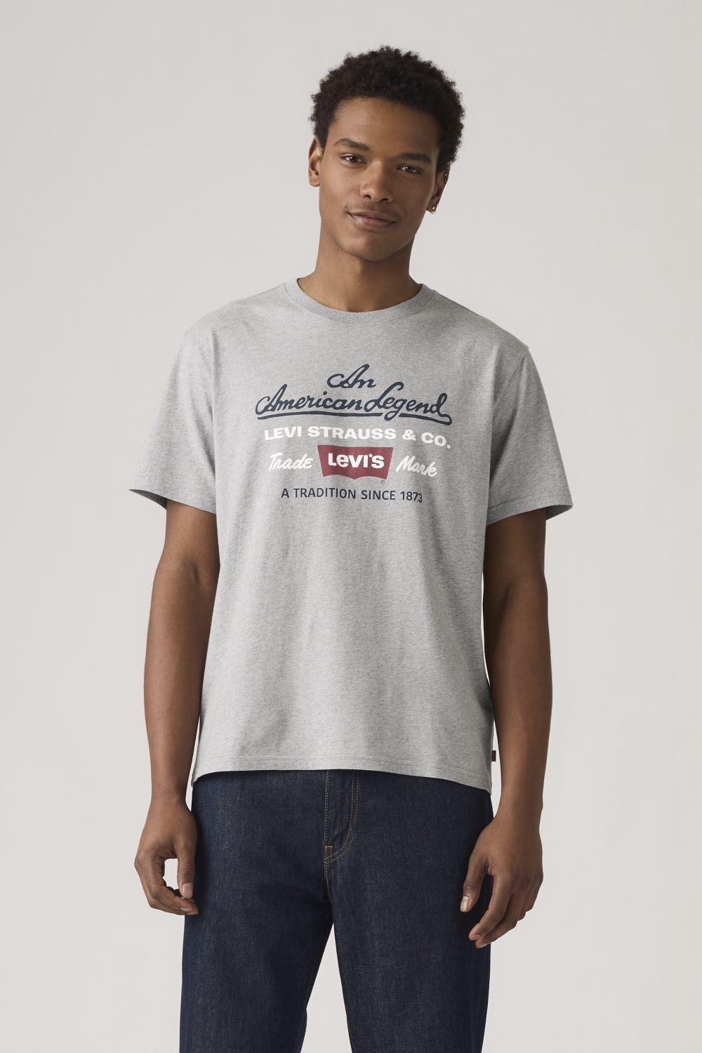 Polera Hombre Relaxed Fit Tee Gris Levis 16143-2171-0