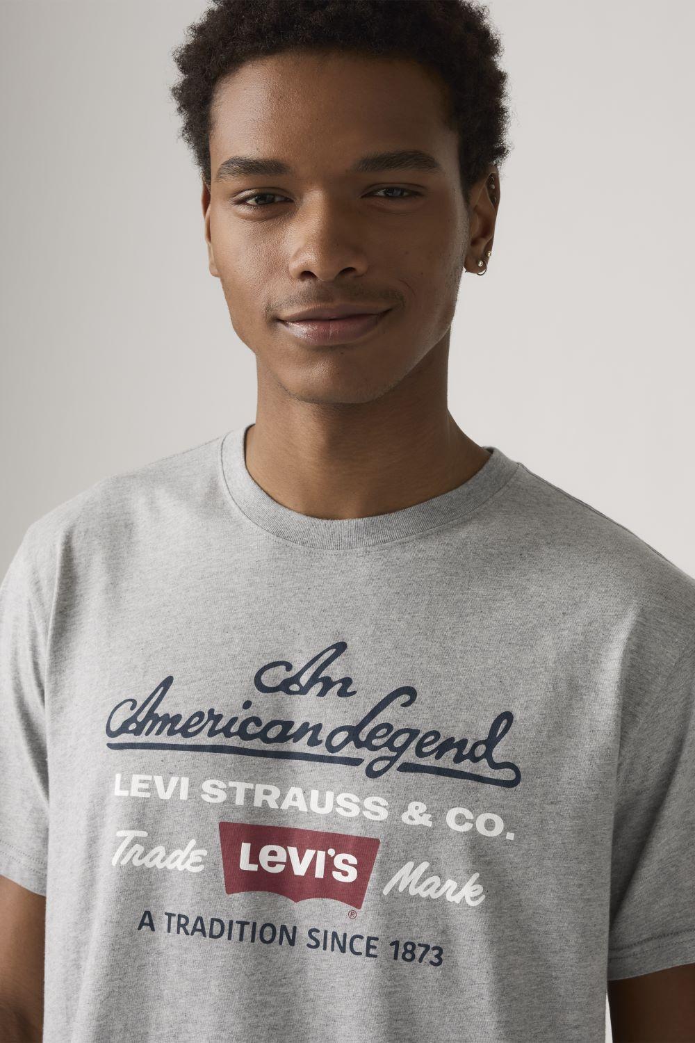 Polera Hombre Relaxed Fit Tee Gris Levis 16143-2171-3