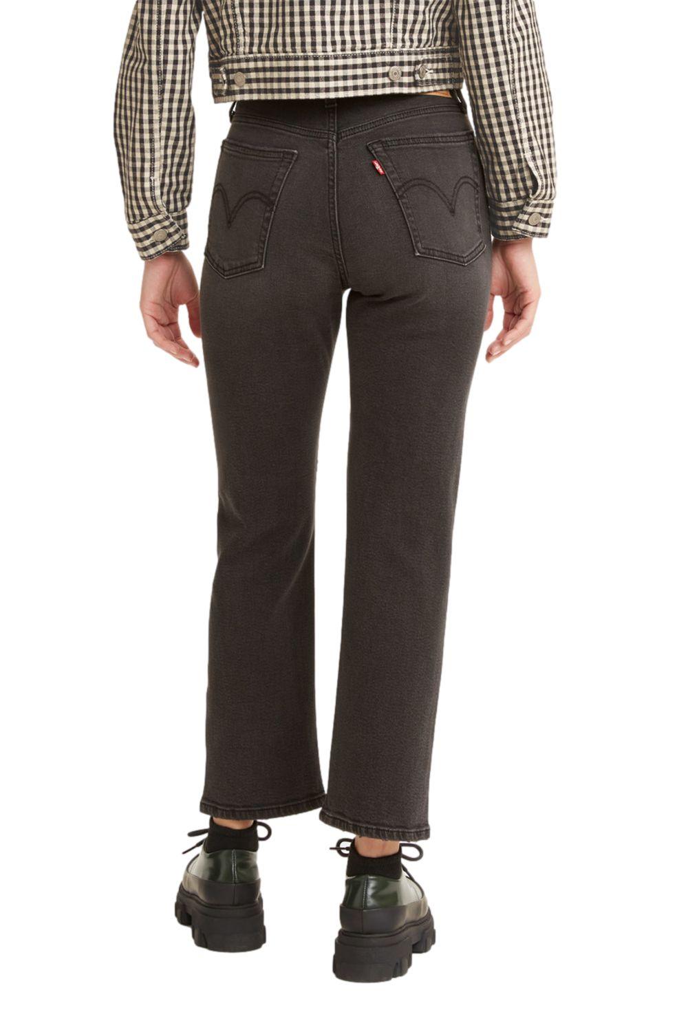 Jeans Mujer Wedgie Straight Negro Levis 34964-0149-2