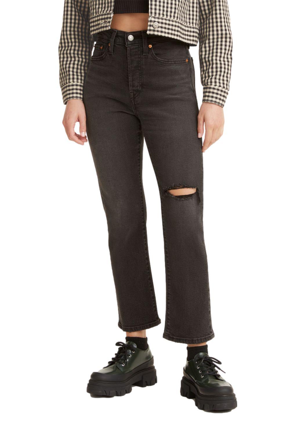 Jeans Mujer Wedgie Straight Negro Levis 34964-0149-0