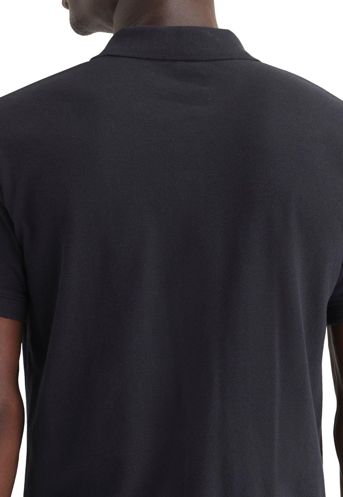 Polera Hombre Polo Rib Collar Regular Fit Negro A6925-0000-3