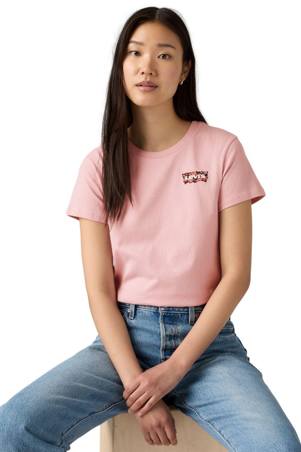 Polera Mujer The Perfect Tee Rosado Levis 17369-3188-2