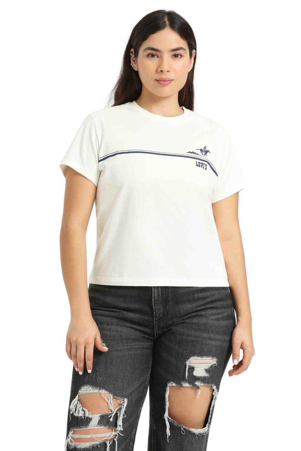 Polera Mujer GRAPHIC CLASSIC TEE Blanco Levis A2226-0069-0