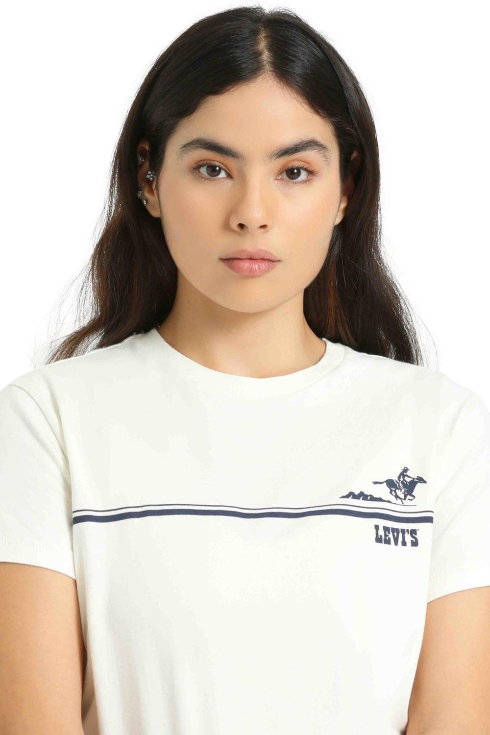 Polera Mujer GRAPHIC CLASSIC TEE Blanco Levis A2226-0069-5