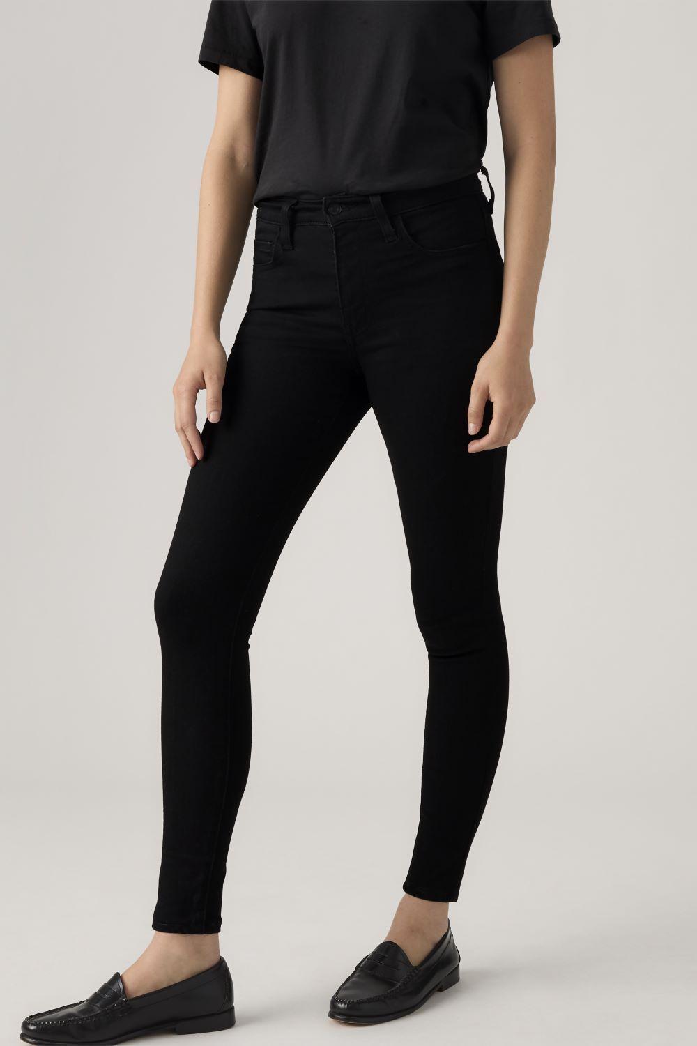 Jeans Mujer 720 HighRise Super Skinny Negro Levis 52797-0022-0