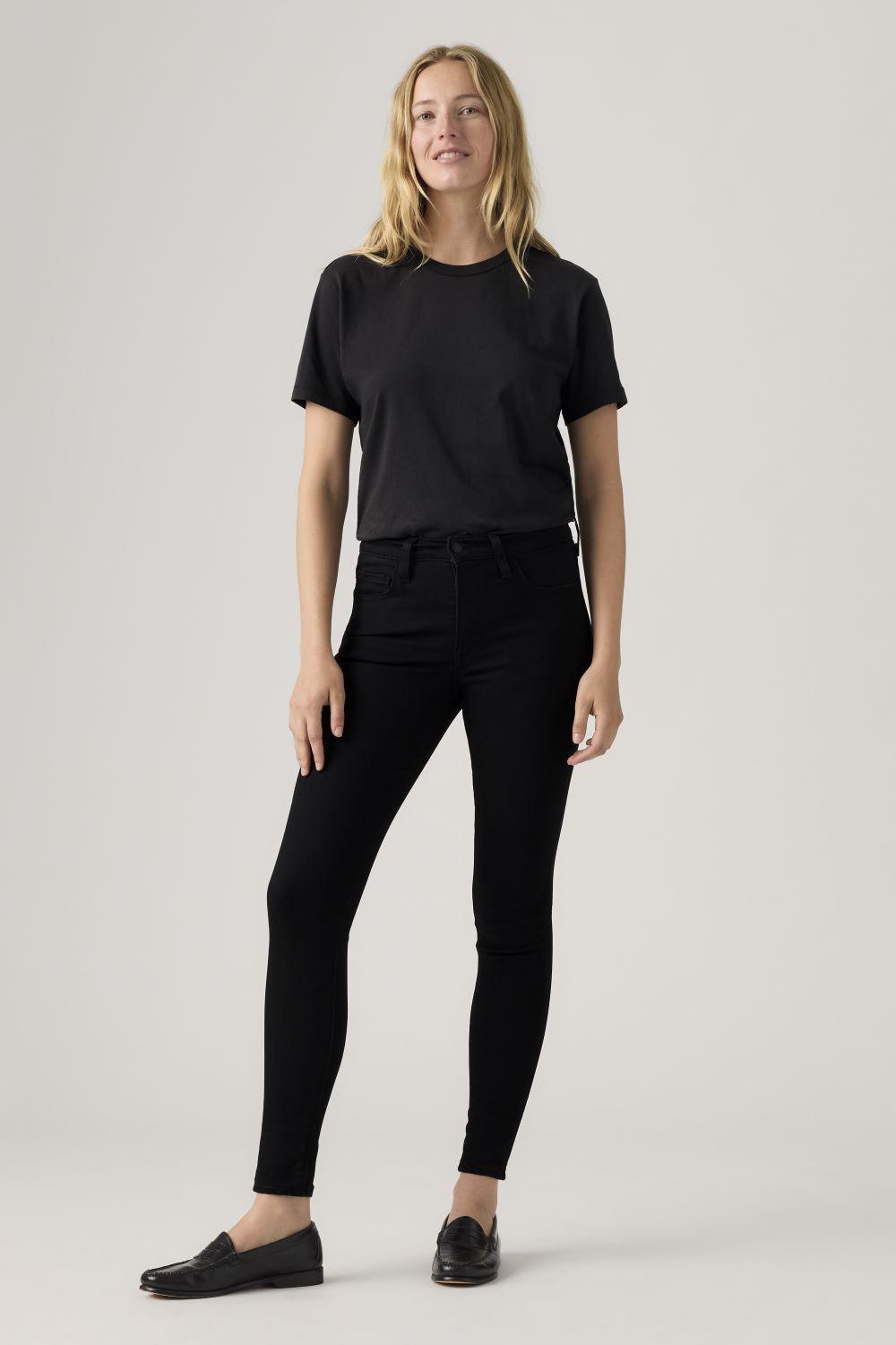 Jeans Mujer 720 HighRise Super Skinny Negro Levis 52797-0022-3