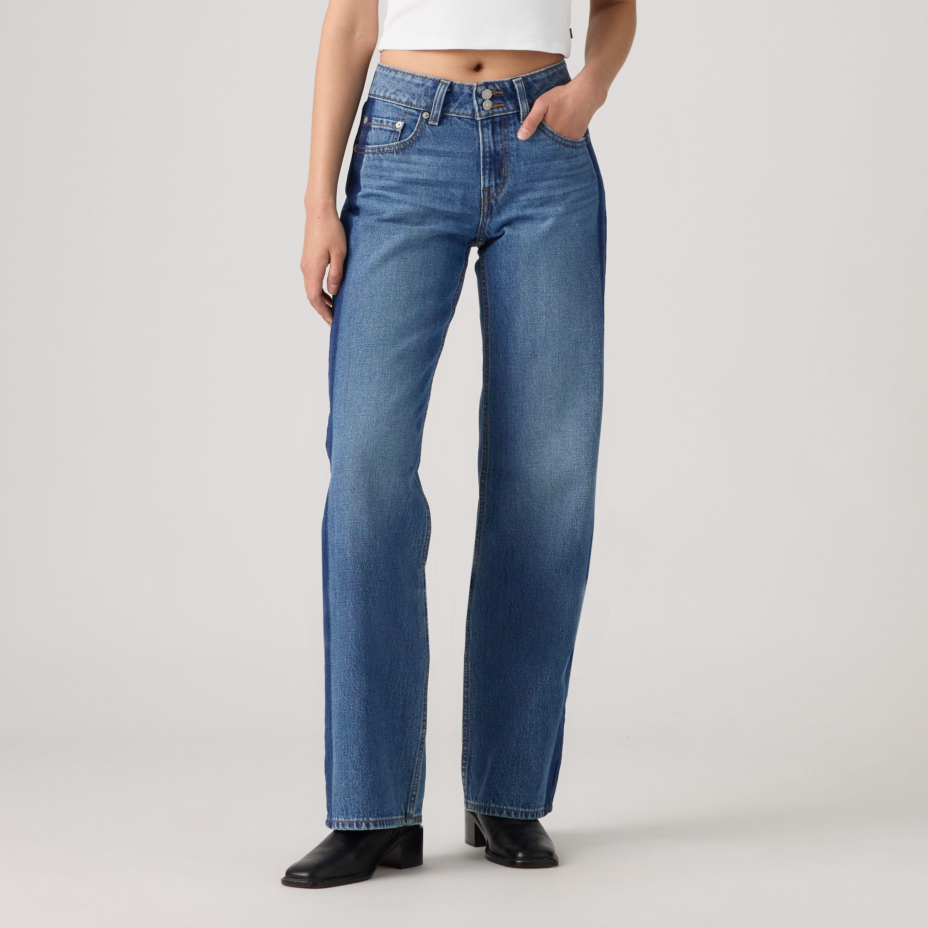 Jeans Mujer Superlow Loose Azul Levis A7498-0065-0