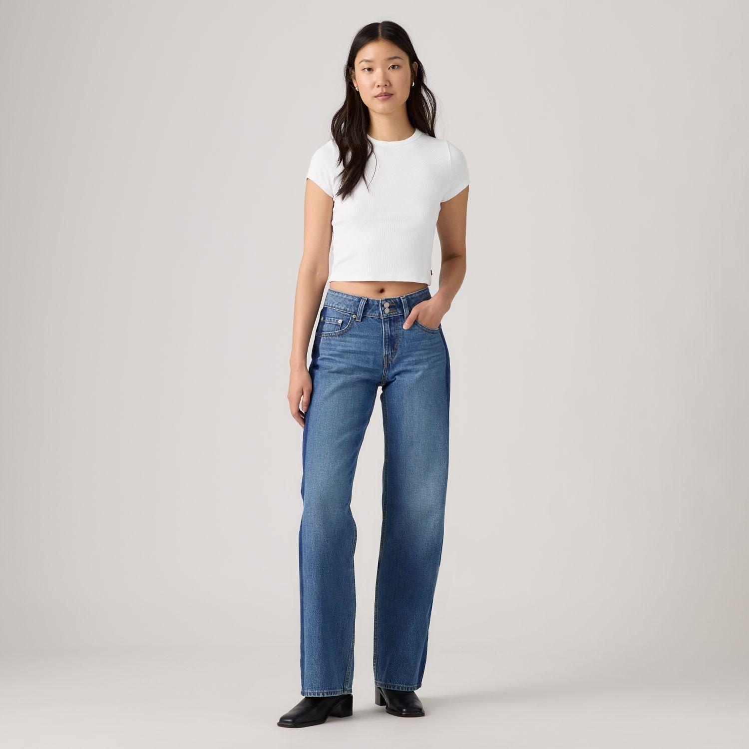 Jeans Mujer Superlow Loose Azul Levis A7498-0065-1