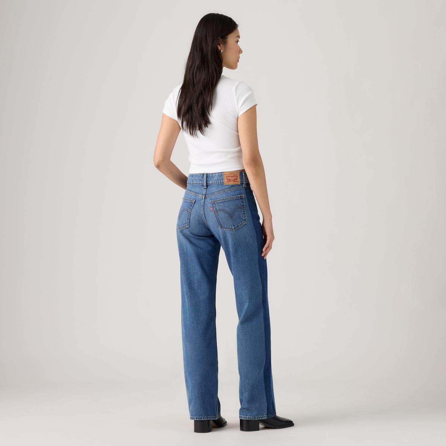 Jeans Mujer Superlow Loose Azul Levis A7498-0065-3