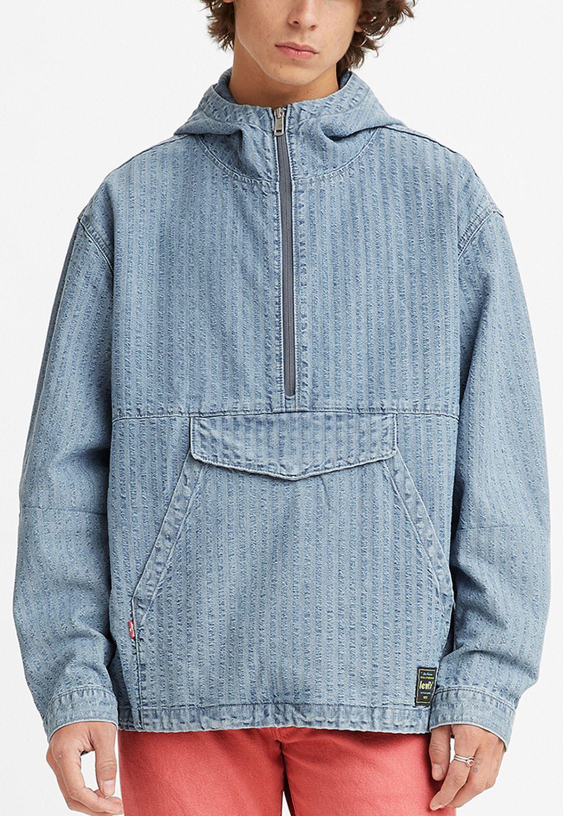 Chaqueta Hombre Cuello en Punta Azul Levis A2040-0000-0