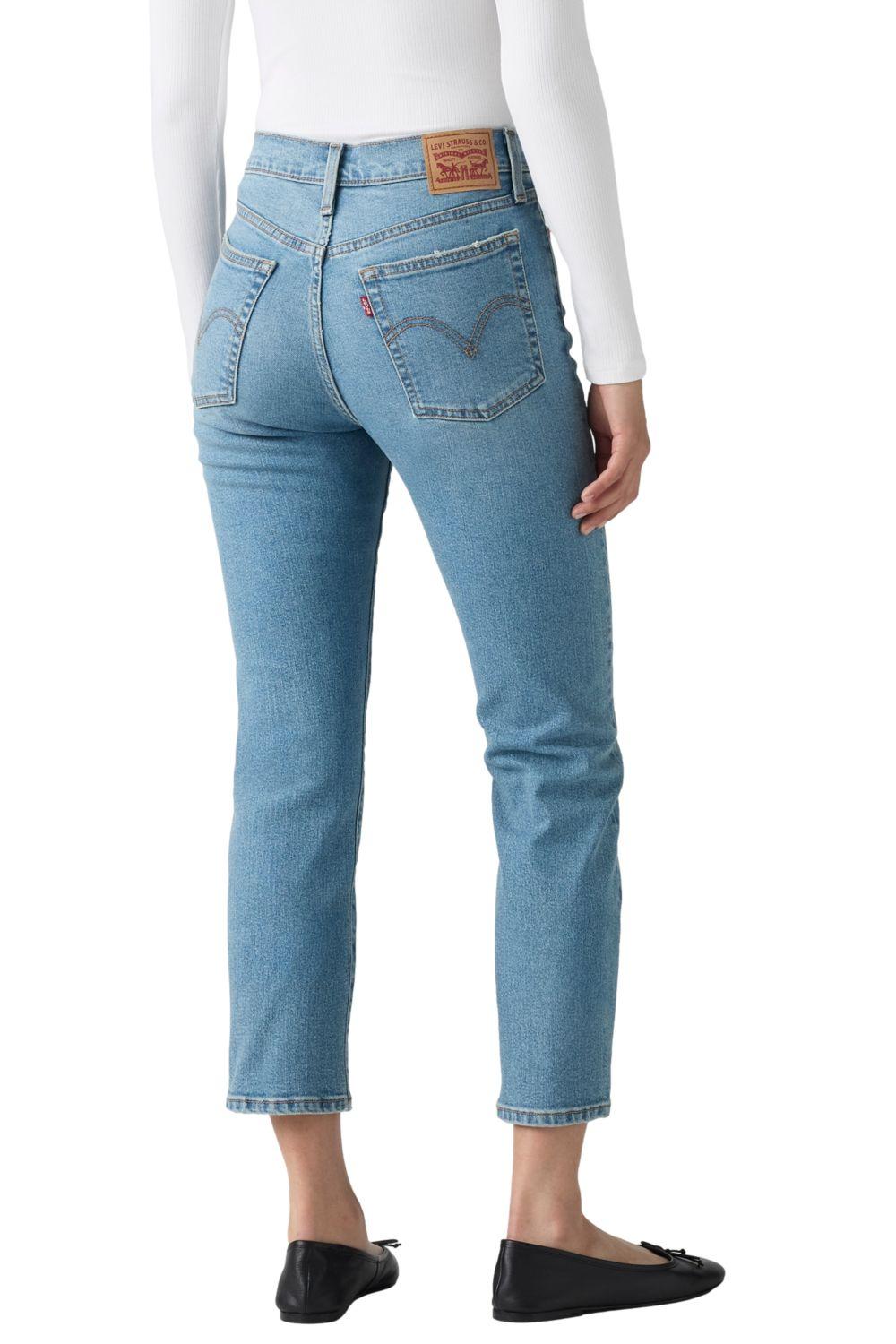 Jeans Mujer Wedgie Straight Azul Levis 34964-0263-2