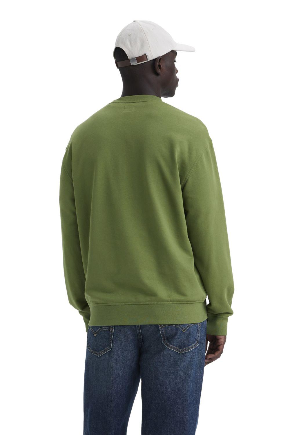 Polerón Hombre Relaxed Fit Mini Logo Verde Levis A1572-0098-1