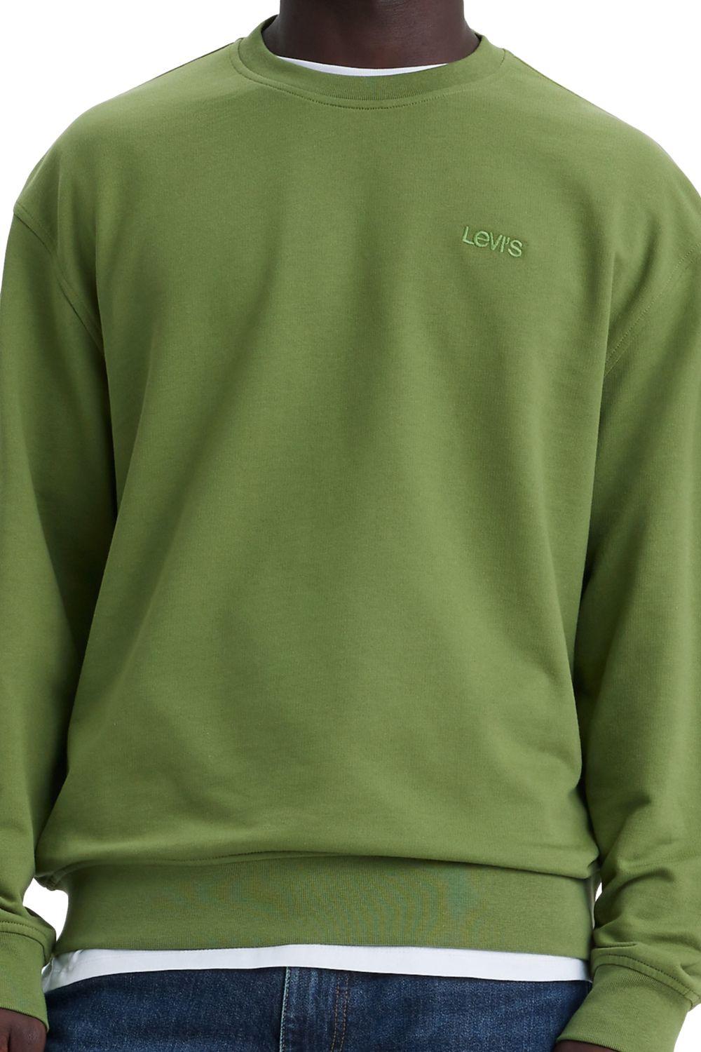 Polerón Hombre Relaxed Fit Mini Logo Verde Levis A1572-0098-2