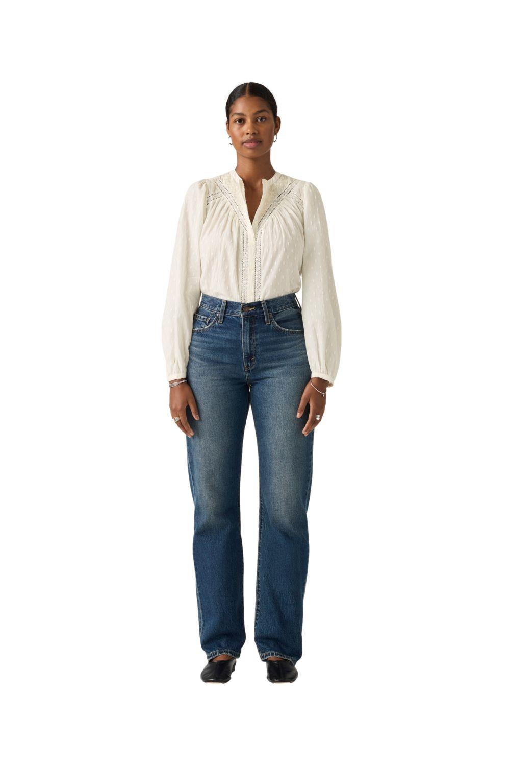 Jeans Mujer Easy Dad Azul Levis 005DC-0004-3