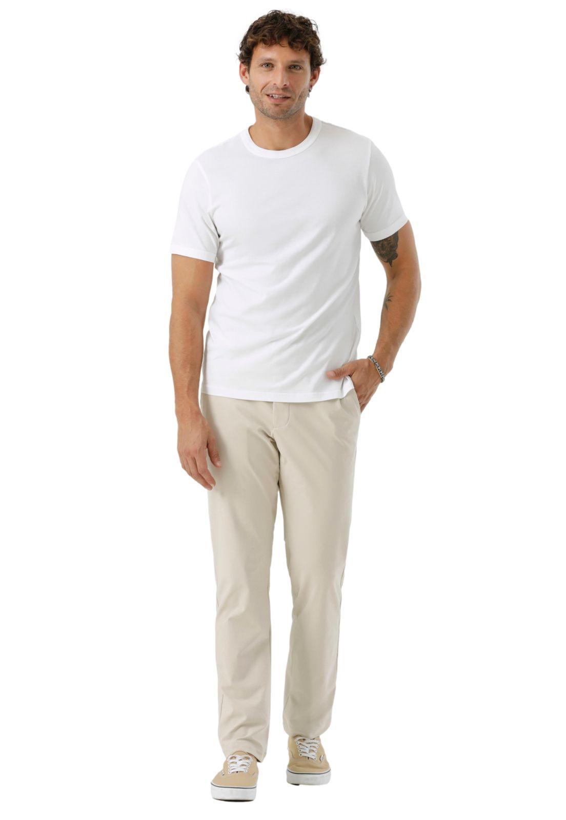 Pantalón Hombre Go Airweave Chino Slim Fit Khaki 002VW-0003-5