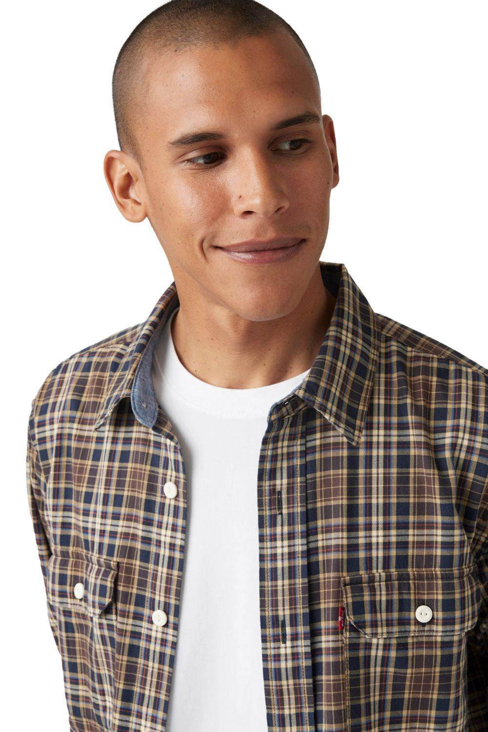 Camisa Hombre Classic Worker Café Levis 19587-0320-3