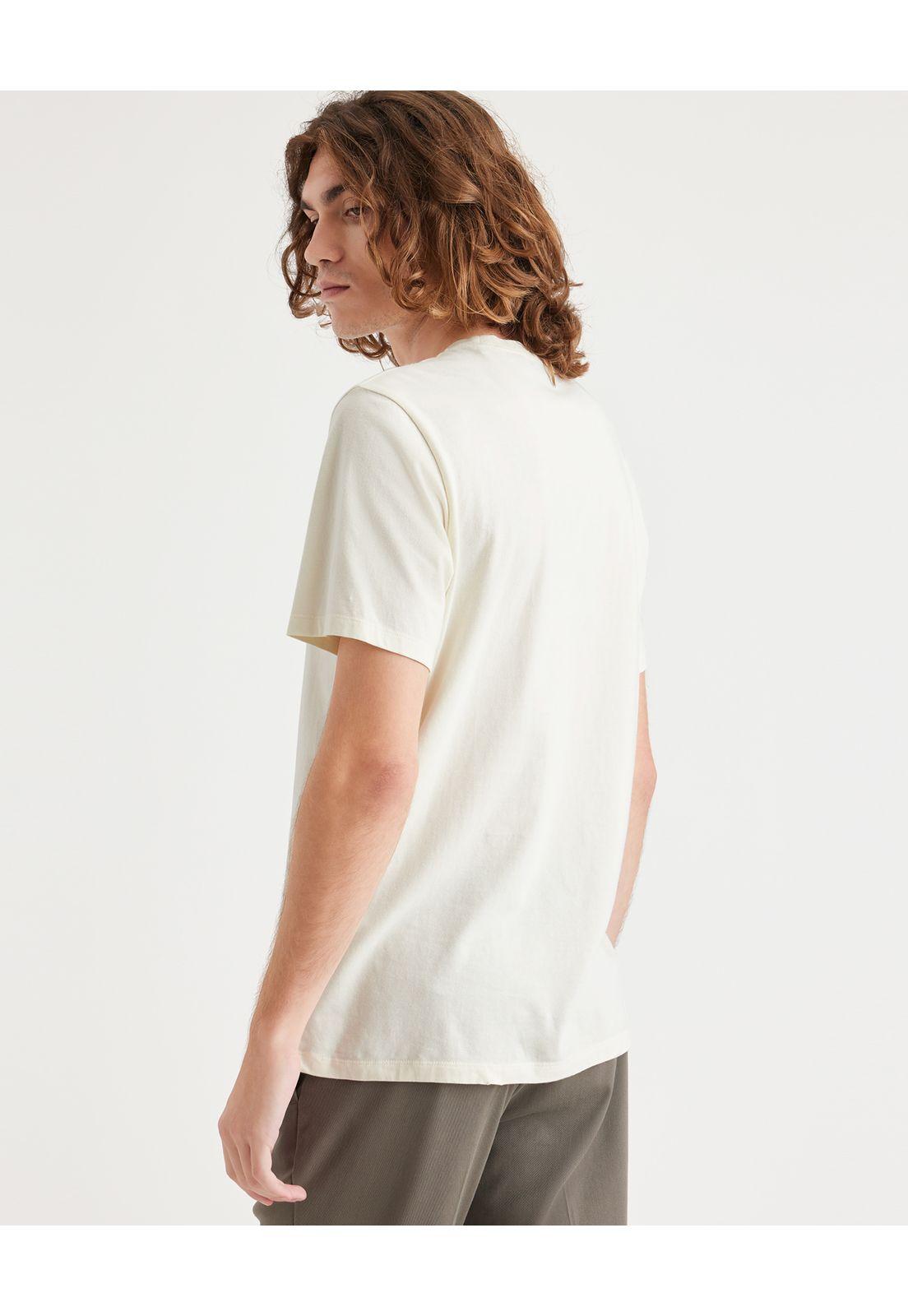 Polera Hombre Graphic Tee Slim Fit Blanco A1103-0245-1
