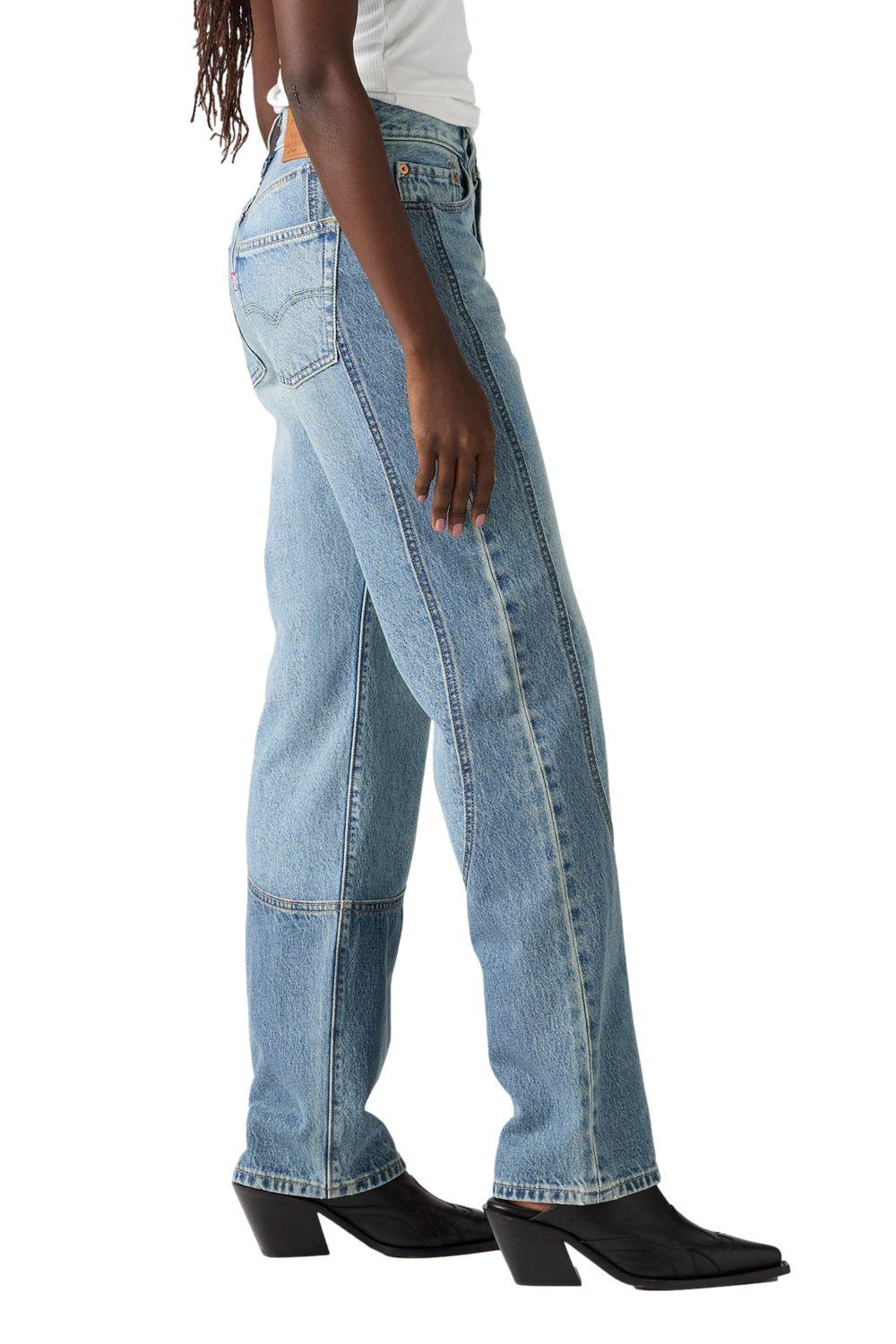 Jeans Mujer 501 '90s Western Chaps Celeste Levis 003KT-0000-1