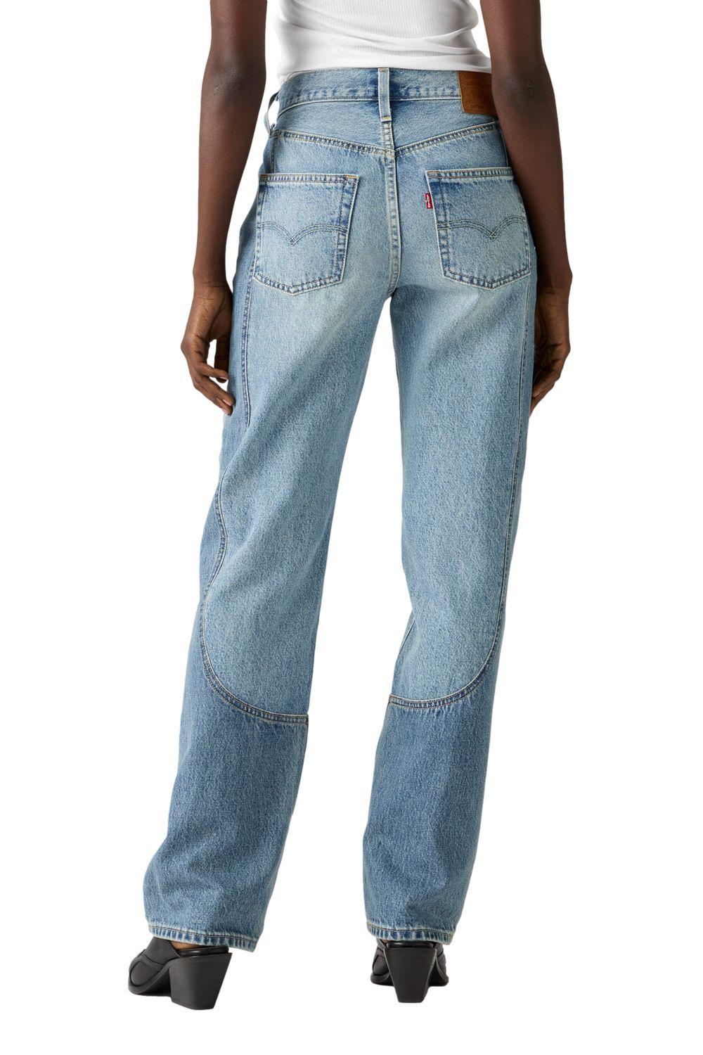 Jeans Mujer 501 '90s Western Chaps Celeste Levis 003KT-0000-2