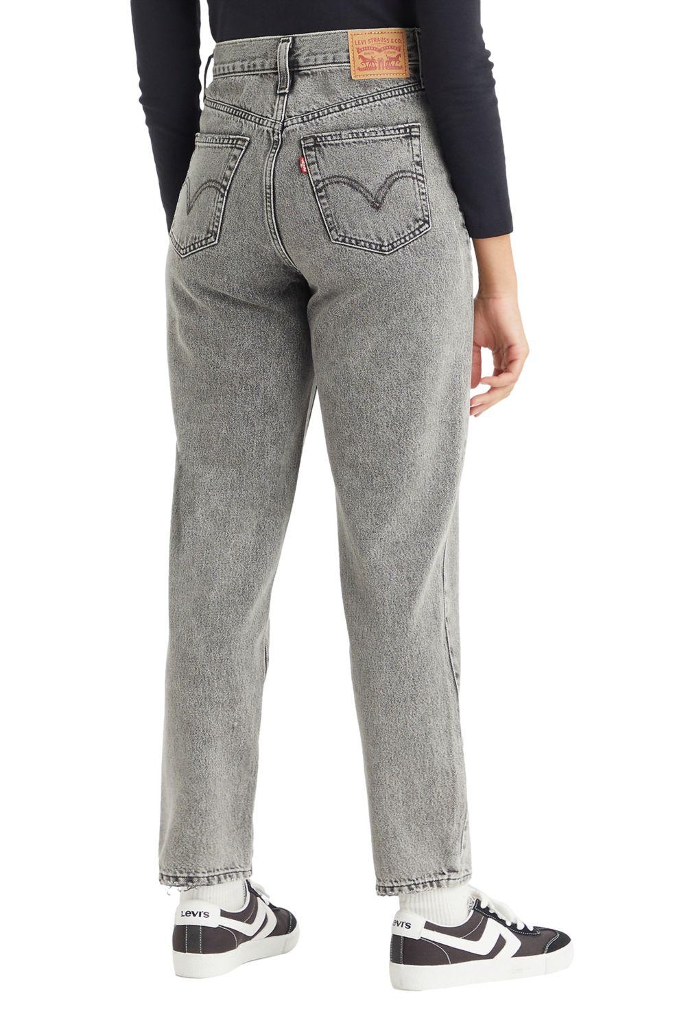 Jeans Mujer High Waisted Mom Negro Levis 26986-0053-2