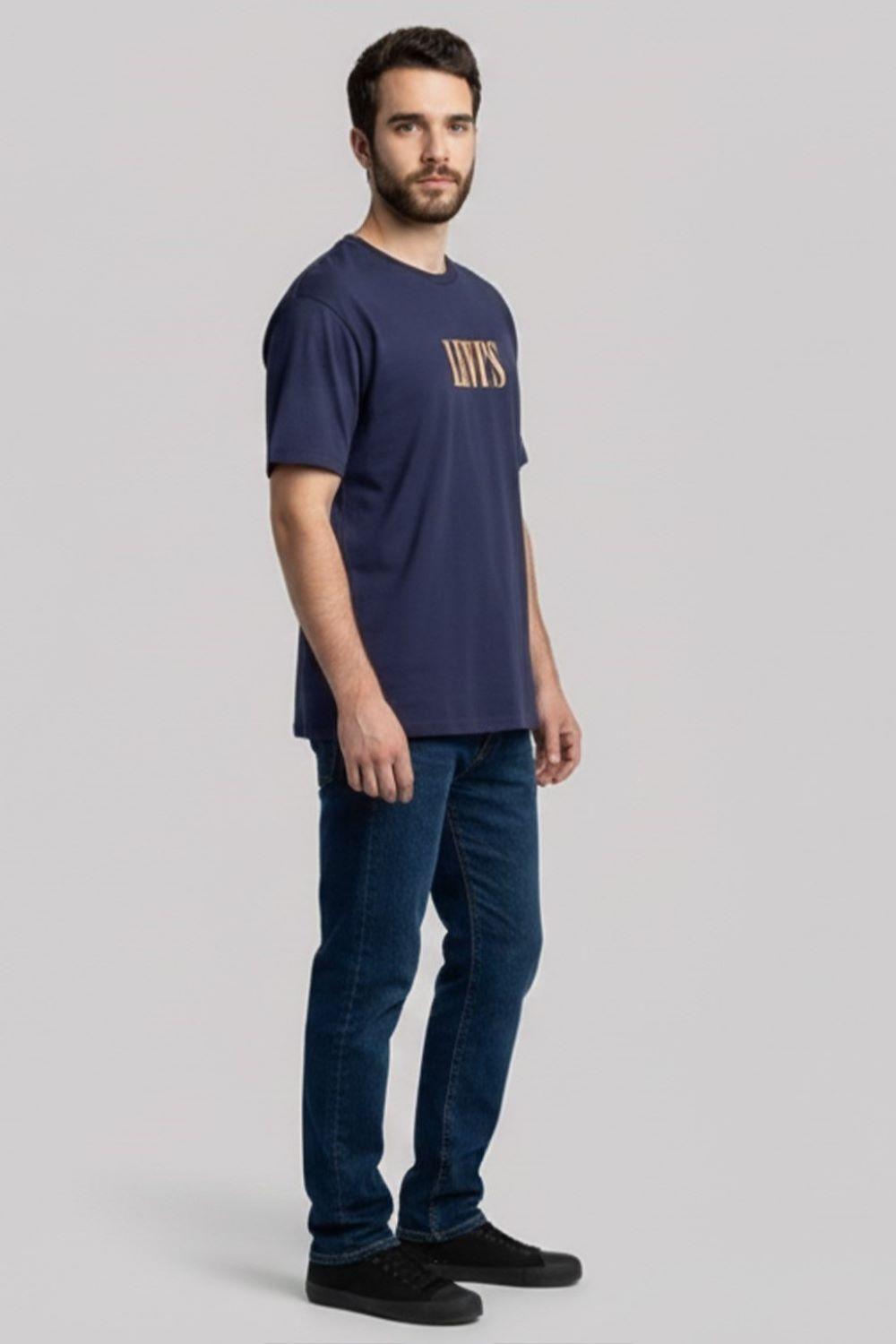 Polera Hombre Relaxed Fit Tee Azul Levis 16143-2141-1