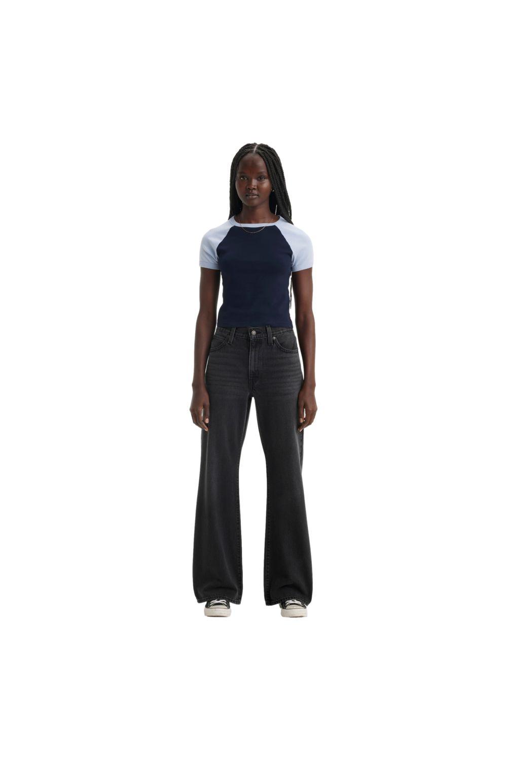 Jeans Mujer 94 Baggy Boot Negro Levis A8716-0000-3