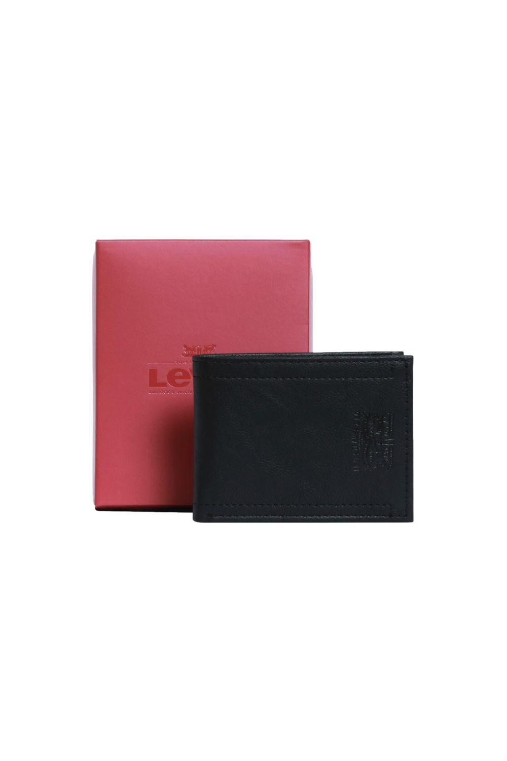 Billetera Hombre Slim Bifold Negro Levis 87524-0040-0