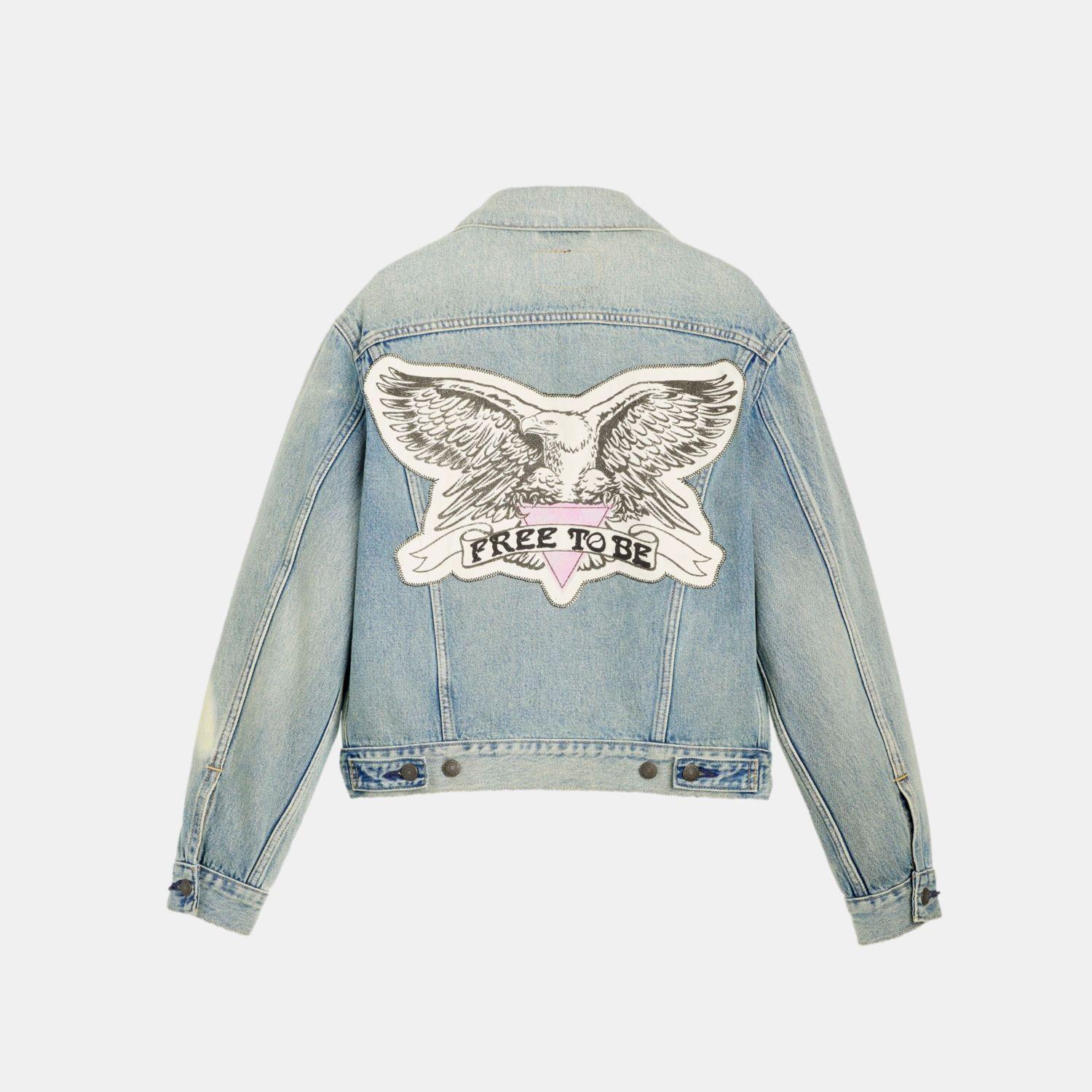 Chaqueta Hombre Pride Road Worn Trucker Azul Levis 0065O-0000-3