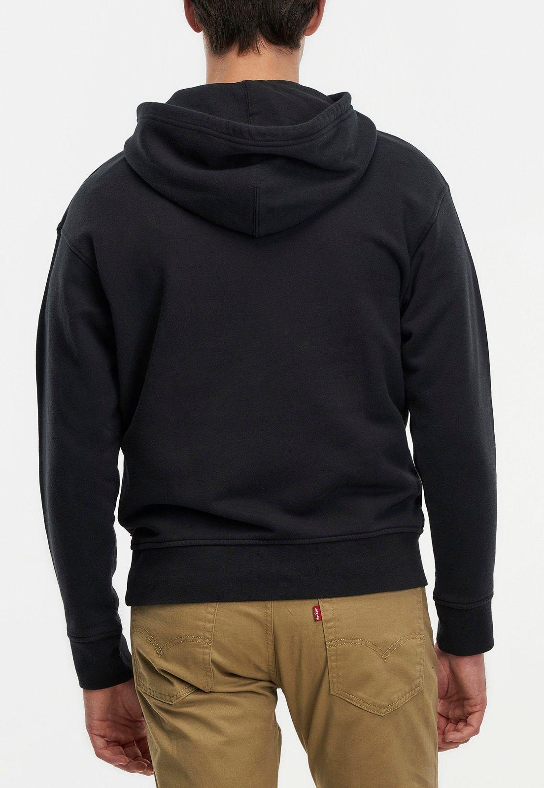 Polerón Hombre Capucha Negro Levis A0747-0029-1