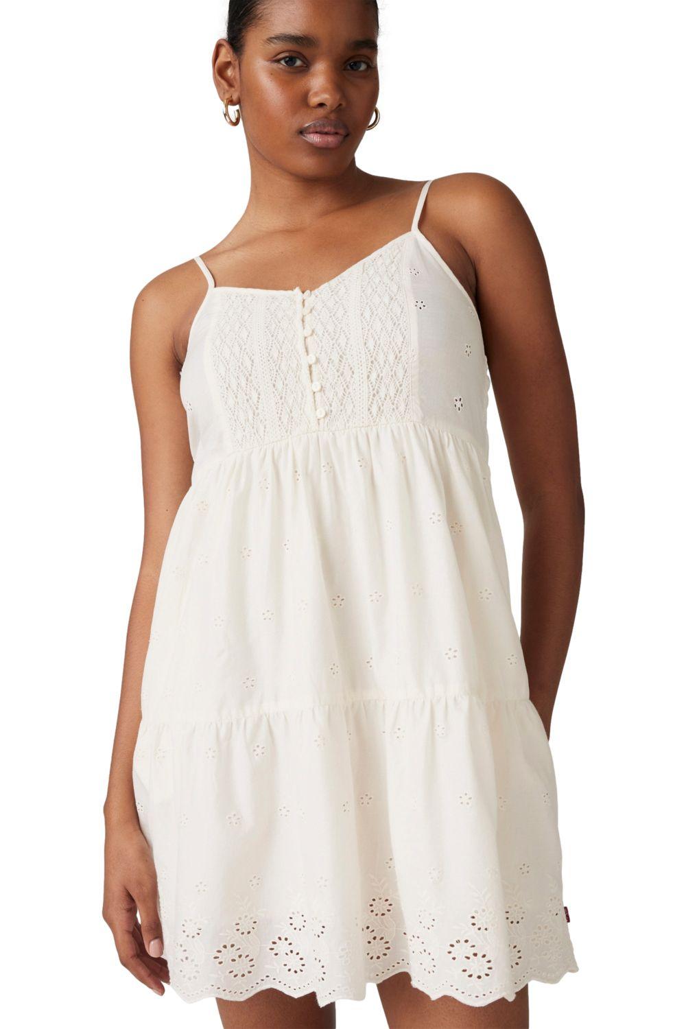 Vestido Mujer Cora Mini Dress Blanco Levis 001RJ-0000-3