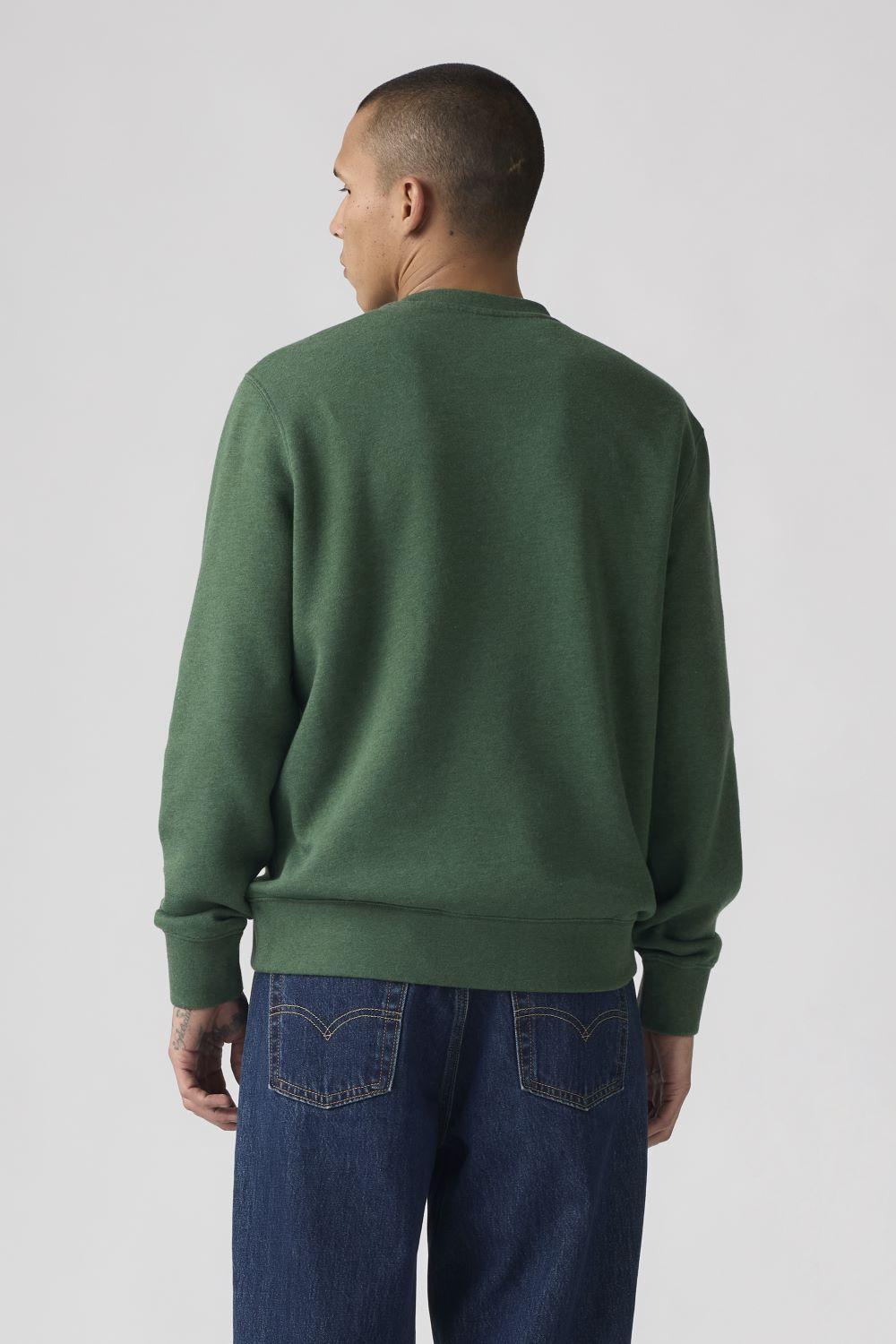 Polerón Hombre Core Crew Sweatshirt Verde Levis 34257-0056-1