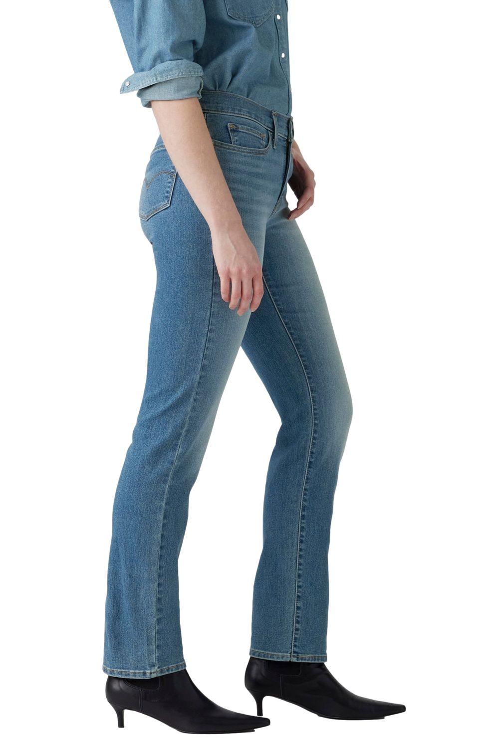 Jeans Mujer 314 Shaping Straight Celeste Levis 19631-0279-1