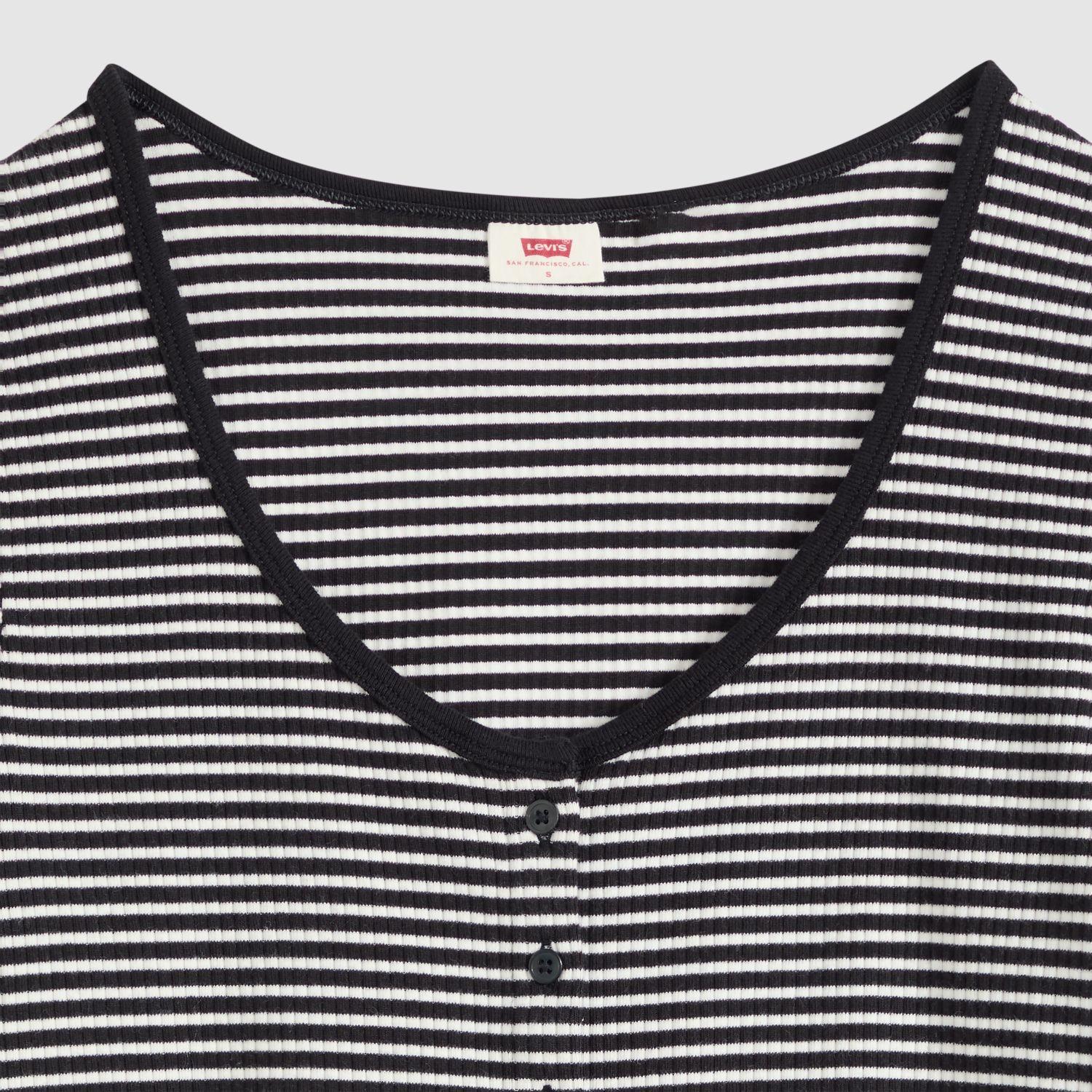 Camisa Mujer Austen Button Through Negro Levis 0087U-0004-4