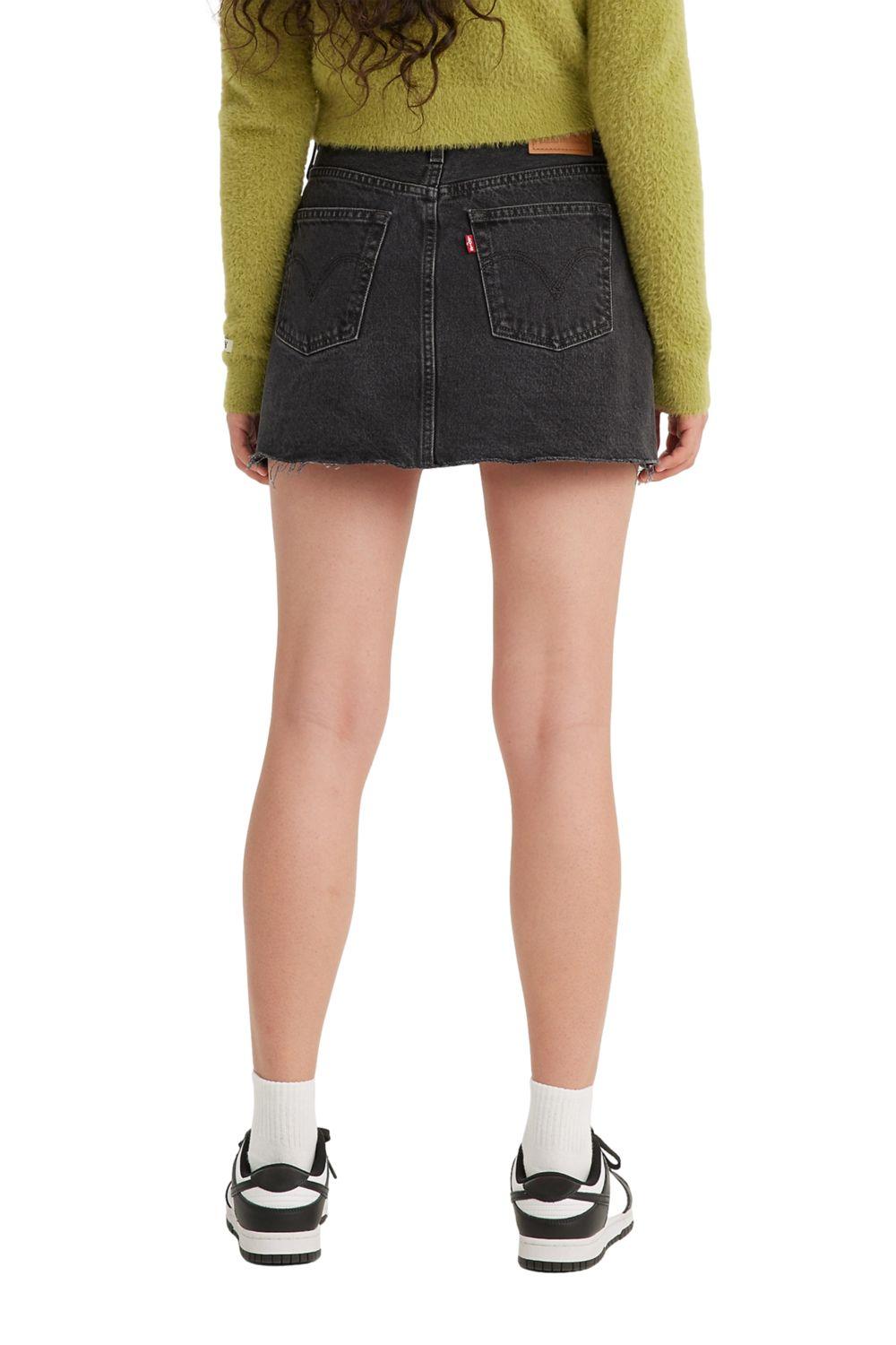 Falda Mujer Icon Skirt Negro Levis A4694-0000-2