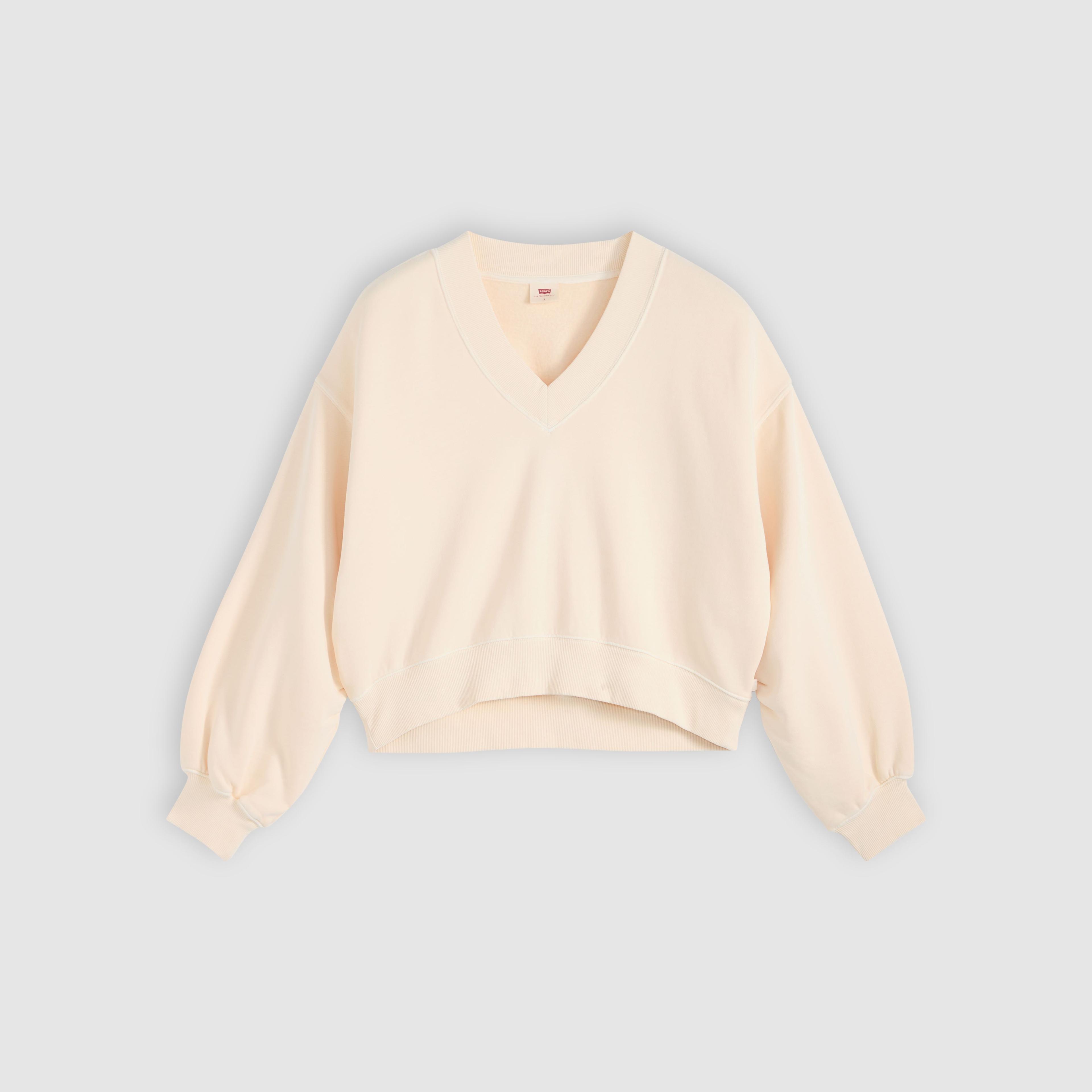 Polerón Mujer Vintage Vneck Beige Levis 005IF-0005-0