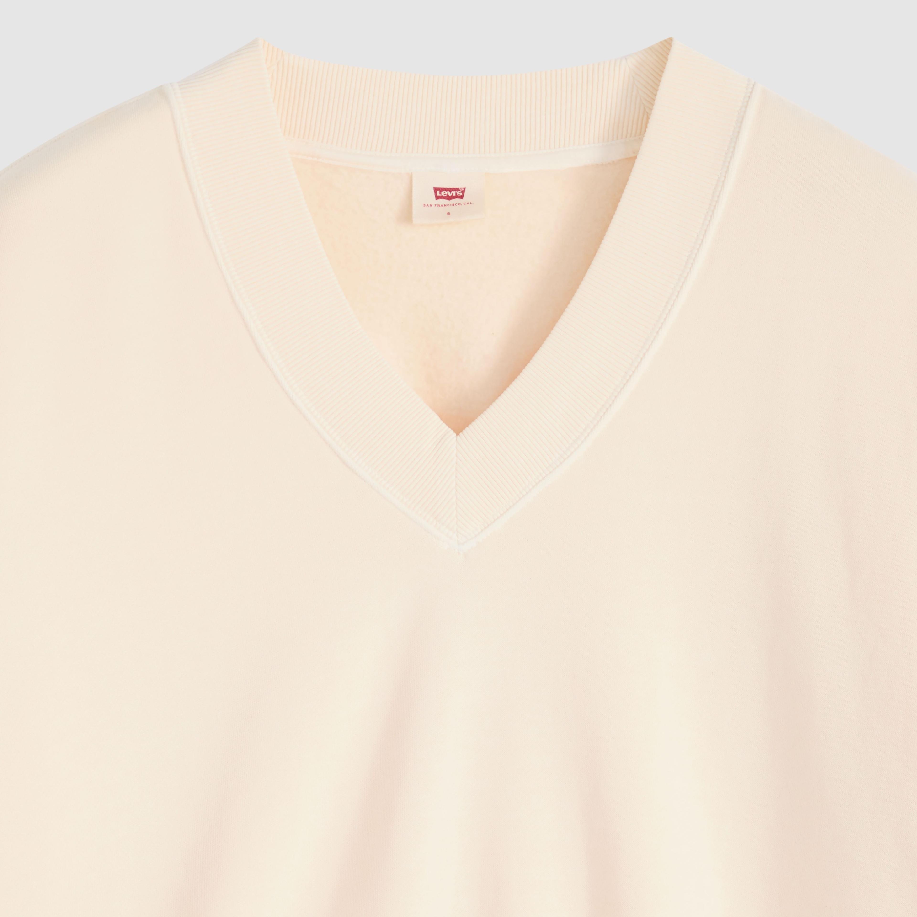 Polerón Mujer Vintage Vneck Beige Levis 005IF-0005-1