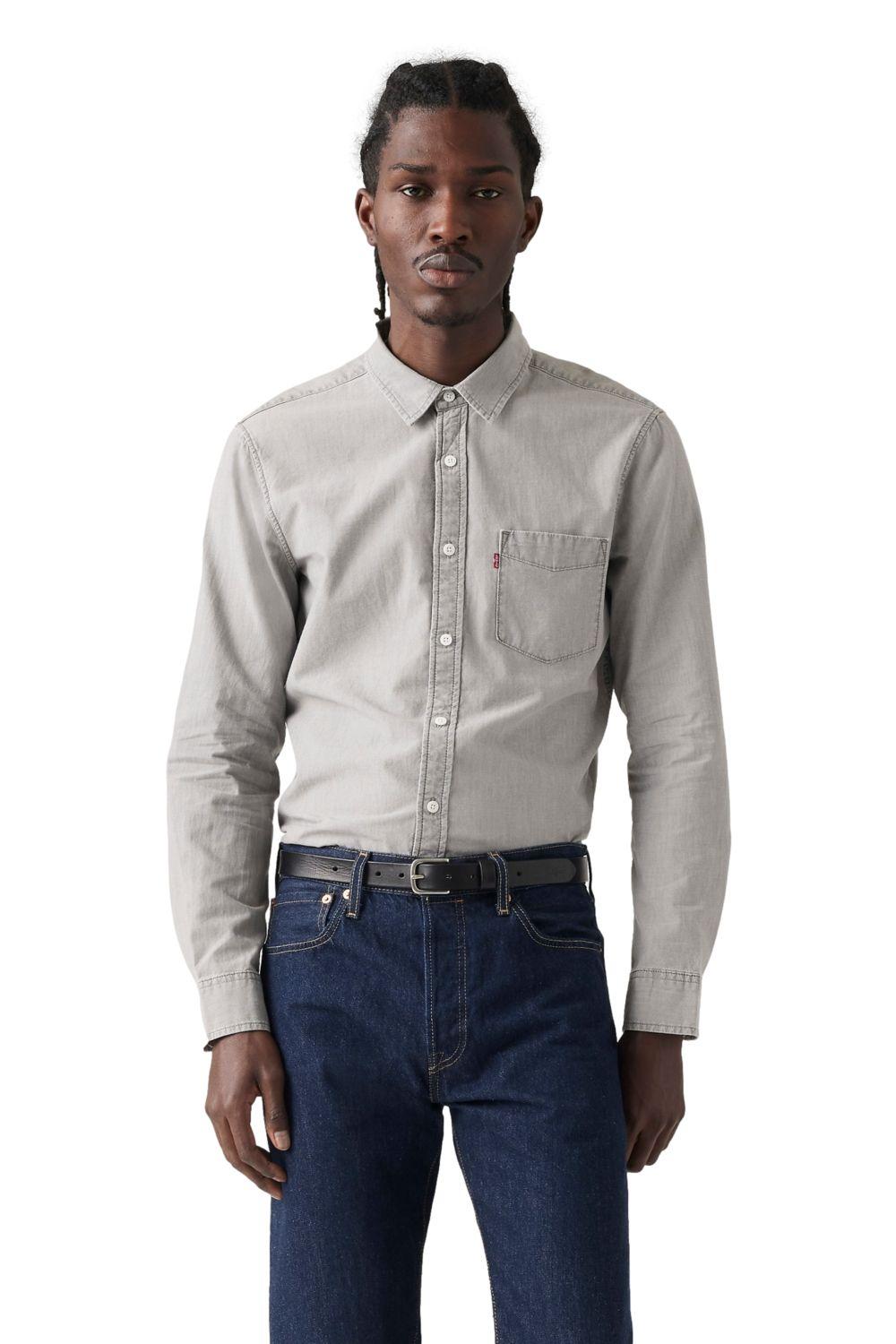 Camisa Hombre Classic Standard Gris Levis 85748-0271-0