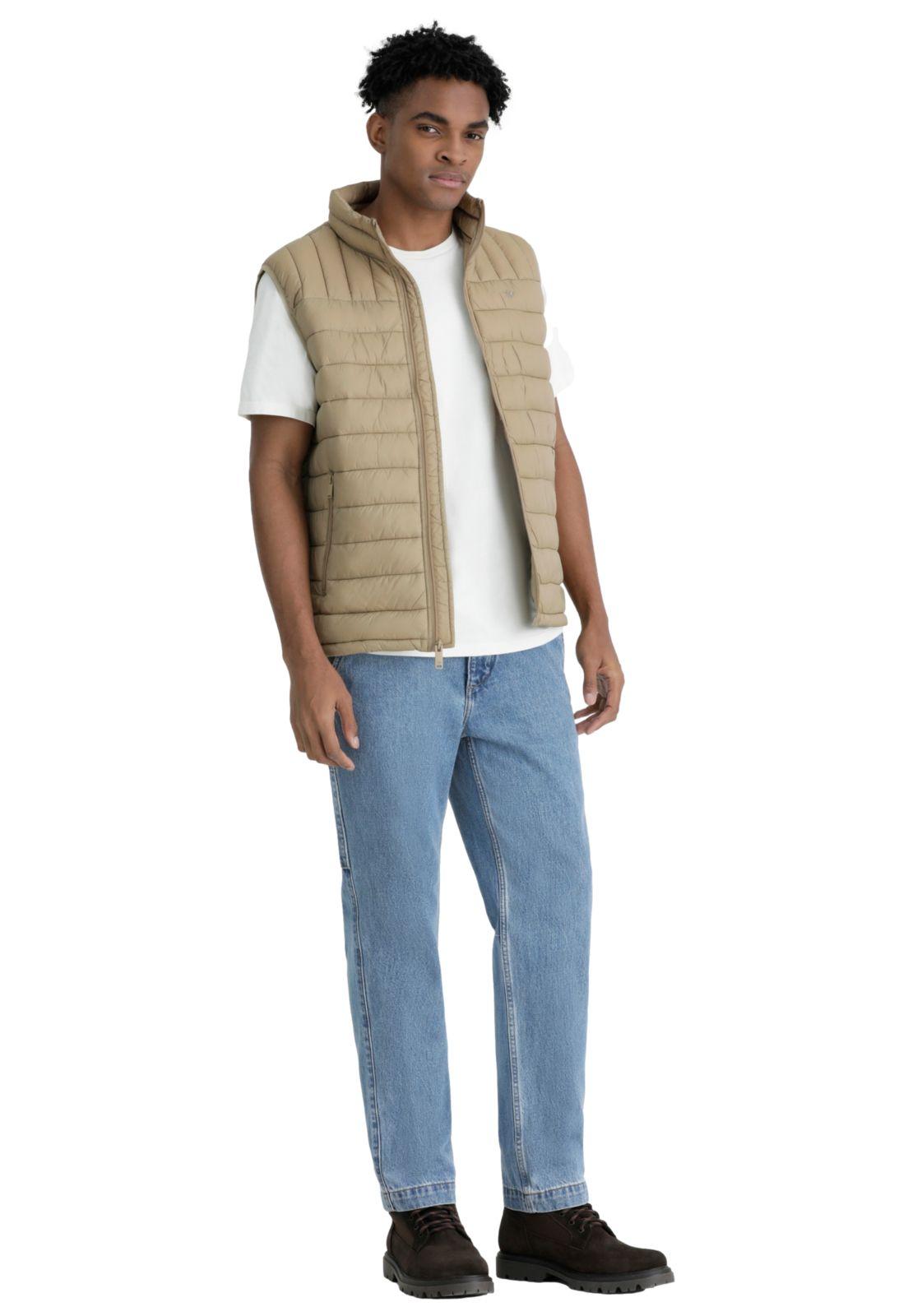 Parka Sin Mangas Packable Regular Fit Khaki 001O7-0003-3
