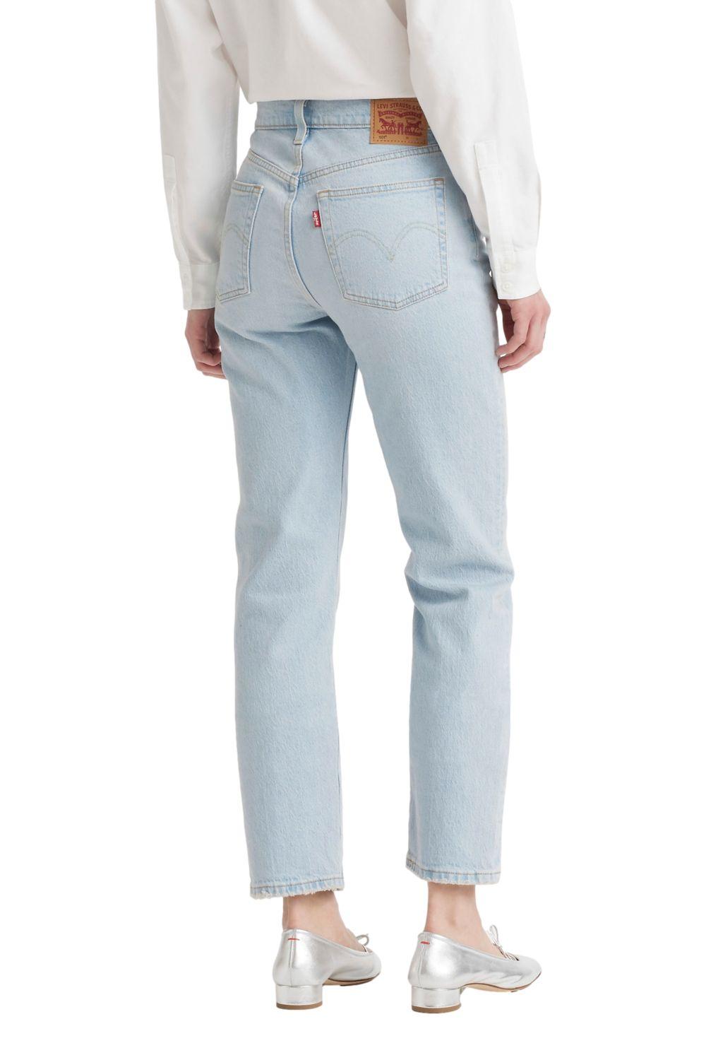 Jeans Mujer 501 Crop Celeste Levis 36200-0333-2