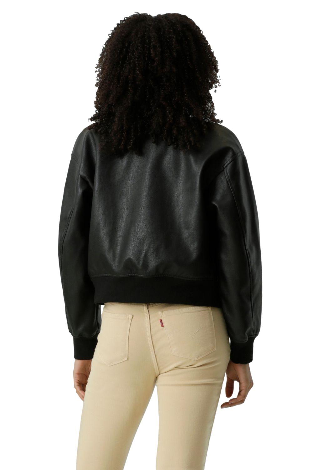 Chaqueta Mujer Cropped Bomber Negro Levis 59544-0613-2