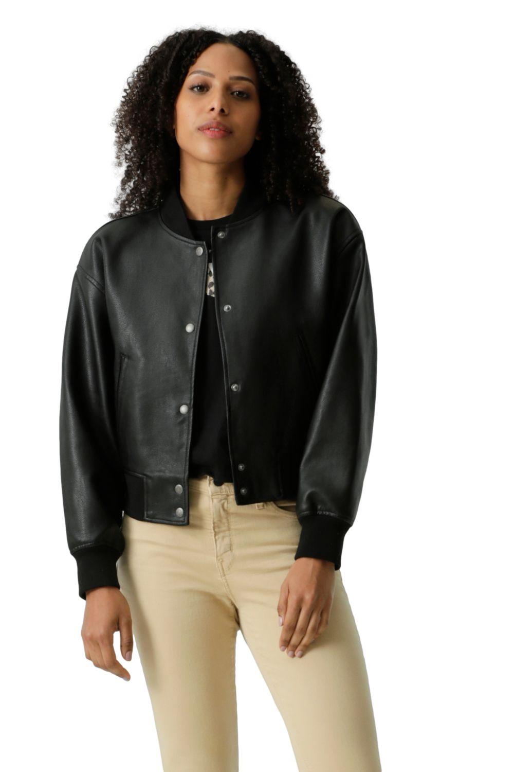 Chaqueta Mujer Cropped Bomber Negro Levis 59544-0613-4
