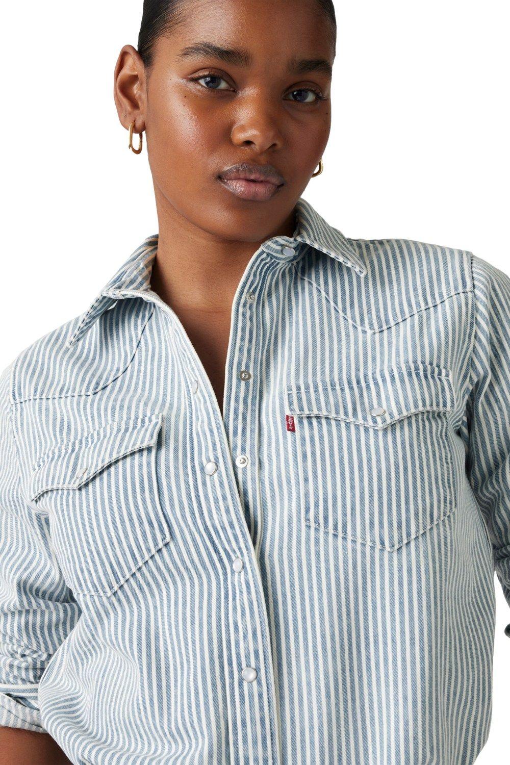 Camisa Mujer The Ultimate Western Celeste Levis 86832-0043-3